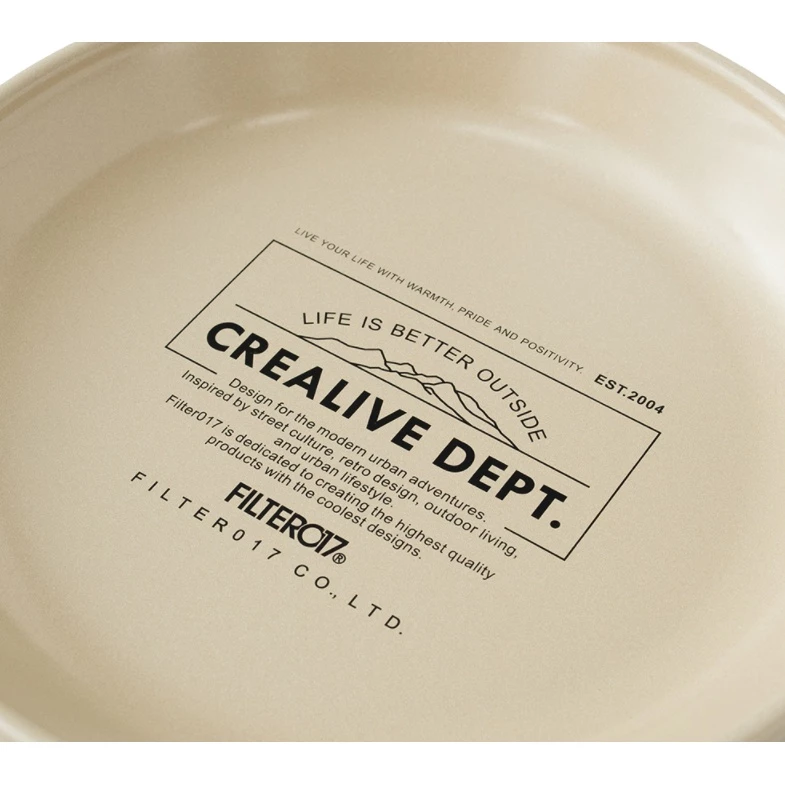 【綠色工場】Filter017 x platchamp Enamel Plate 聯名日本製 搪瓷盤 琺瑯盤 露營 野營