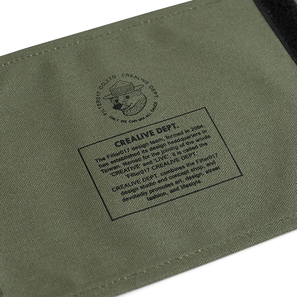 【綠色工場】Filter017 上蠟帆布卡式瓦斯罐套 軍風軍綠 卡式爐 瓦 斯斯爐 高山爐 蜘蛛爐 高功率爐 露營 野營