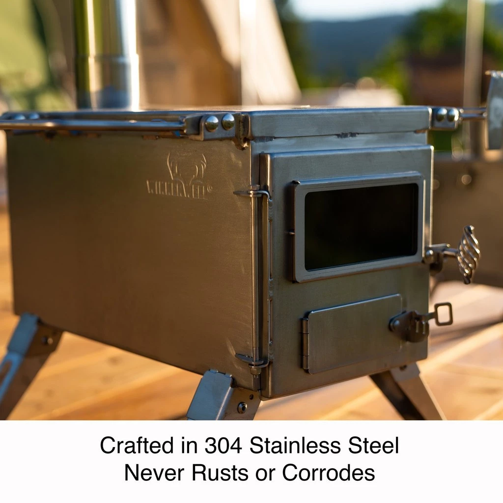 【綠色工場】WINNERWELL NOMAD VIEW STOVE 游牧人育空爐M號 柴盧 不鏽鋼火爐