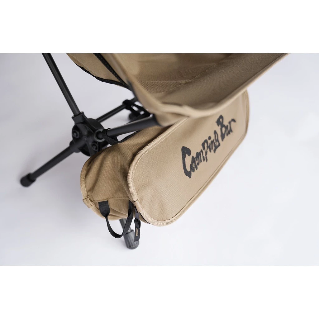 【綠色工場】CampingBar 高背戰術椅~ 鋁合金高背椅~ 輕量高腳椅 摺疊椅 輕巧椅 露營椅 月亮椅 登山椅