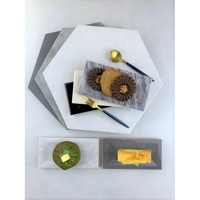 【綠色工場】西班牙精製 食磚器具販賣所 岩石盤系列 磁磚盤 蠟燭盤 甜點盤 隔熱墊 杯墊 砧板 露營美學 風格擺盤