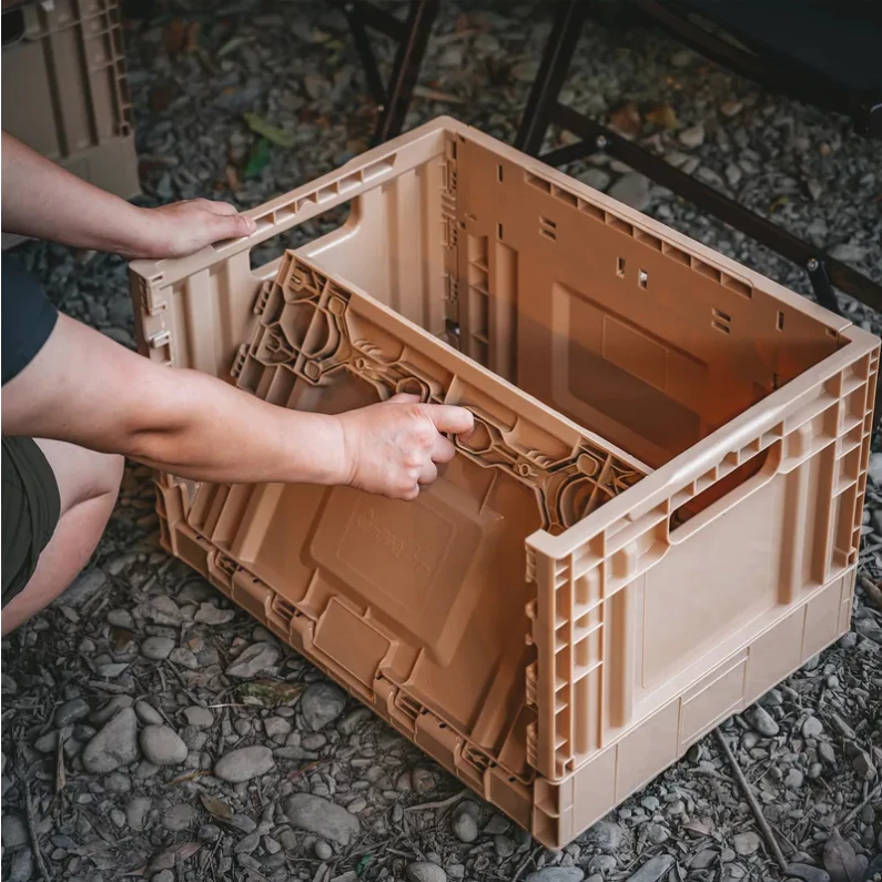 CampingBar 狂派箱 50L 第二件半價 韓國製【綠色工場】<早鳥優惠> 收納箱 側開收納箱 摺疊 露營 戶外箱