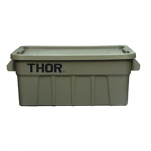 THOR 日本限定 Large Totes With Lid 53L 多功能層疊方形收納箱 【綠色工場】收納箱 置物箱