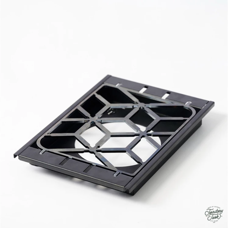 地域仕事 Territory-Task 下沉爐框+渡鴉圖騰五德【綠色工場】雪峰 GS-450R 平板單口爐 單位爐框