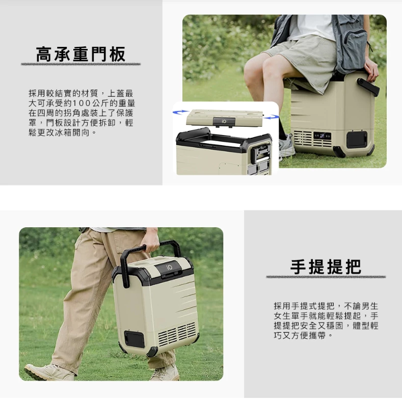 iO 探索者 EXPLORER 行動冰箱18L【綠色工場】 iG180L 移動式冰箱 車載冰箱 冷藏/冷凍冰箱 露營冰箱