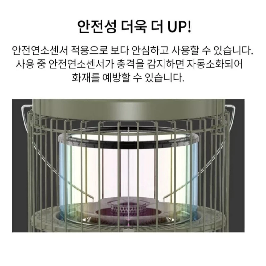 PASECO CAMP-10 PRO 煤油暖爐【綠色工場】 鈦離子 韓國原裝 帕賽克 黑化暖爐 煤油暖爐 暖器 贈收納袋