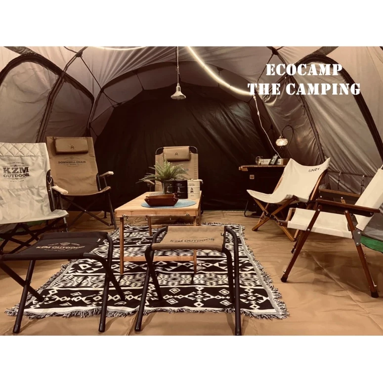 復古軍風防潮墊｜野餐墊【綠色工場】300x300cm｜MIT 軍風戰術野營地墊露營美學 防水地墊 沙色地墊 Teflon