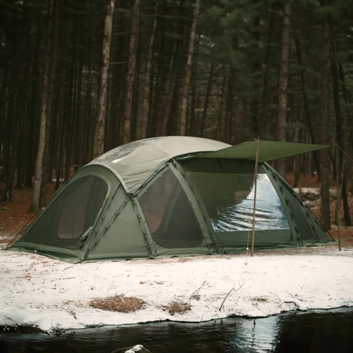 URBANSIDE｜STEGO｜ 劍龍圓頂帳【綠色工場】圓頂帳 圓頂庇護所 戰術龜背芋 一房一廳 別墅帳 風格露營