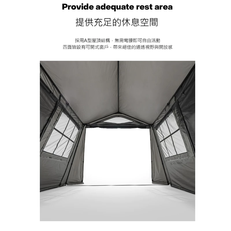 KZM 工業風奧斯卡雙人帳【綠色工場】kazmi 一房一廳 露營帳篷 別墅帳 四季帳 新手帳 二人帳 簡易帳