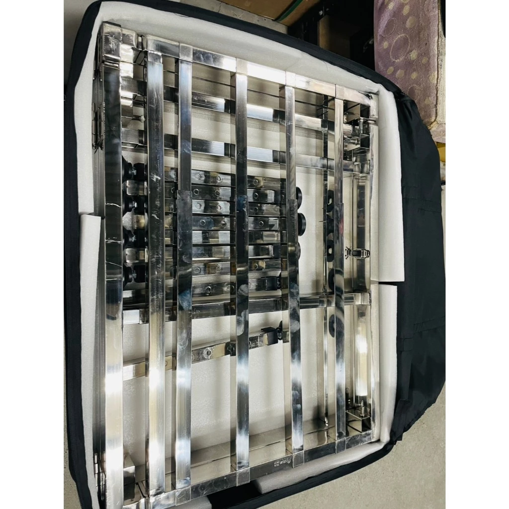 多功能不鏽鋼摺疊伸縮床架【綠色工場】車宿床架 露營床架 折疊床架 平整化床架 車泊床架 車內床架