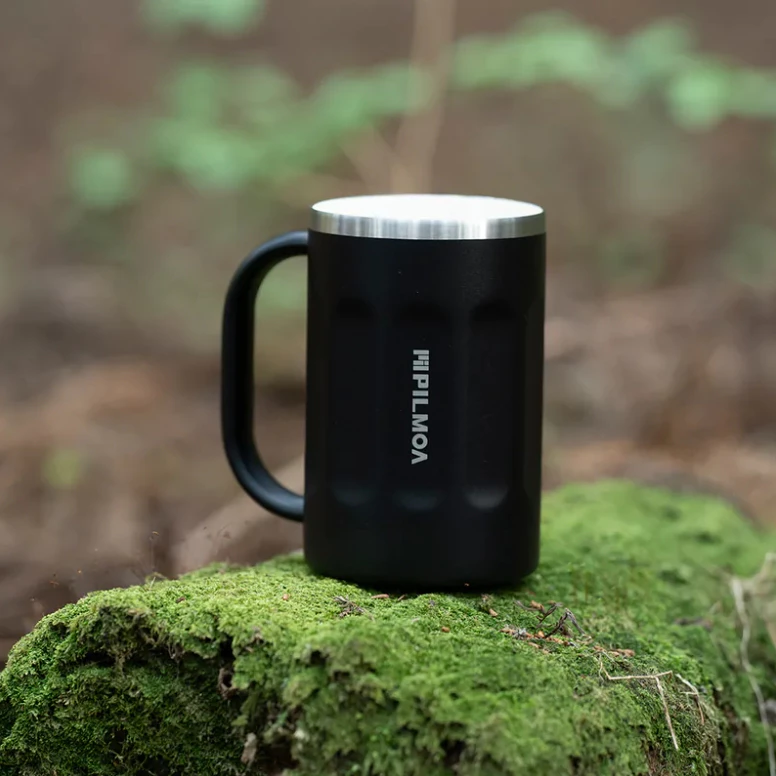 PILMOA E700 保冰杯/保溫杯【綠色工場】啤酒杯 馬克杯 不鏽鋼杯 水杯 隔熱杯 保溫杯 水杯 茶杯 手持杯