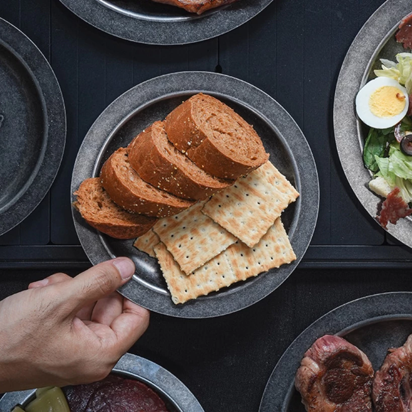 CARGO 直火餐盤【綠色工場】18/22cm 露營餐盤 露營餐盤 圓盤 露營盤 托盤 不鏽鋼盤 露營炊具 盤子