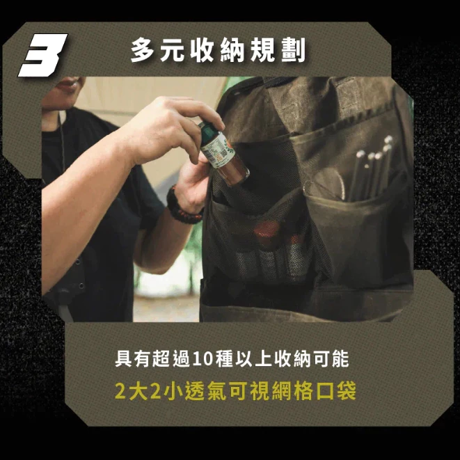 CAMPFIRE戰野上蠟帆布裝備袋【綠色工場】柴火收納包 木柴收納袋 柴火袋 柴薪袋 收納包 吊掛收納袋 置物袋 木柴袋