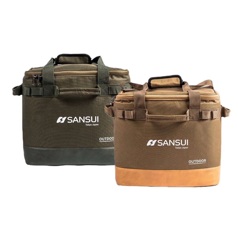 【綠色工場】SANSUI 山水 戰術收納袋 循環扇收納袋 加厚收納袋 行李袋 手提袋 裝備袋 收納包 雙向拉鍊 露營收納