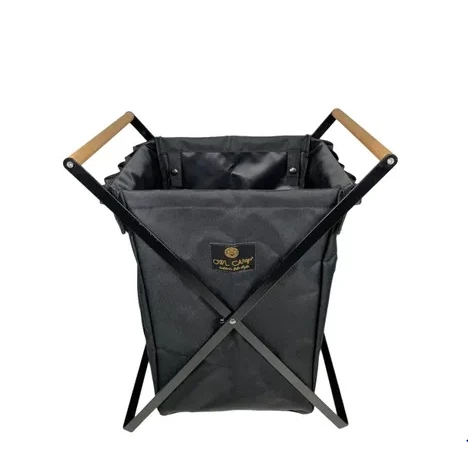 【綠色工場】OWL CAMP BASK 置物籃 垃圾桶 露營收納架 露營收納 作用為零食收納架、玩具置物籃、衣服分類籃