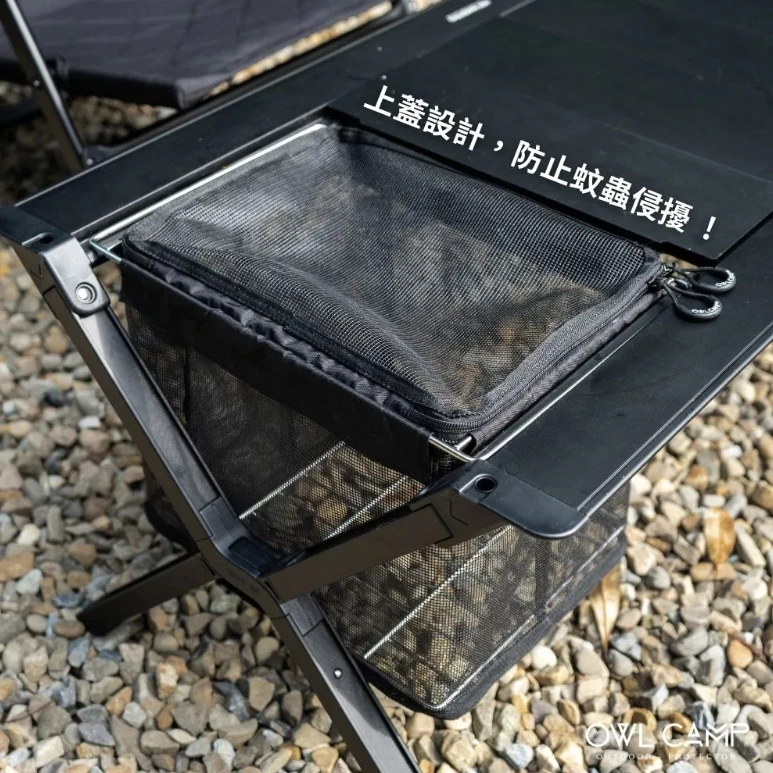 OWL camp IGT 一單位/半單位瀝水網袋【綠色工場】置物袋 網袋 瀝水籃 曬碗籃 不鏽鋼底座 0.5單位
