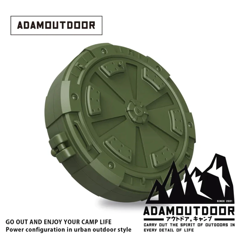 ADAMOUTDOOR｜戶外戰術蚊香盒【綠色工場】蚊香盤 不鏽鋼底座 可吊掛設計 旋轉開關 防蚊防蟲