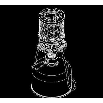 【綠色工場】燙金石 Pro Kamping 領航家 T-heater 瓦斯暖爐 桌上型瓦斯燈 燭台燈 氣氛燈 野營