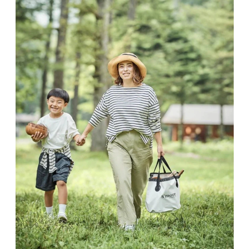 S’more 輕便折疊水桶(9L/20L) 【綠色工場】攜帶型水桶 水桶 儲水箱 儲水桶 水箱 洗澡桶 洗碗桶