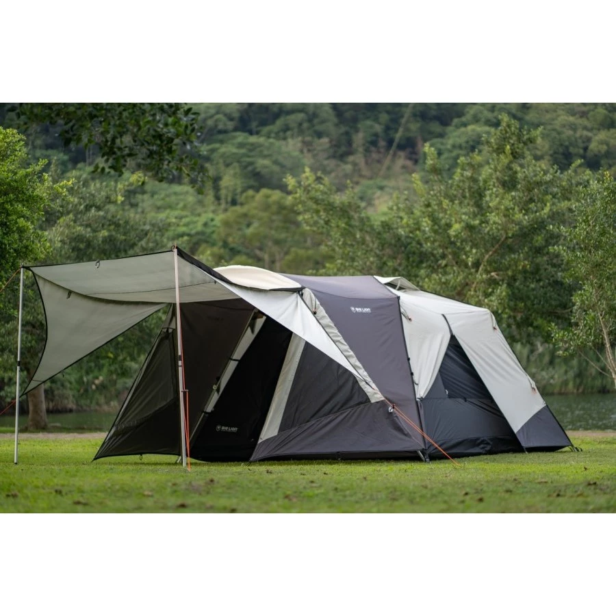 威力屋 318 【綠色工場】黑膠/銀膠帳篷 (BL-318) 8人帳篷 速搭帳 露營帳篷 四季帳 台灣製