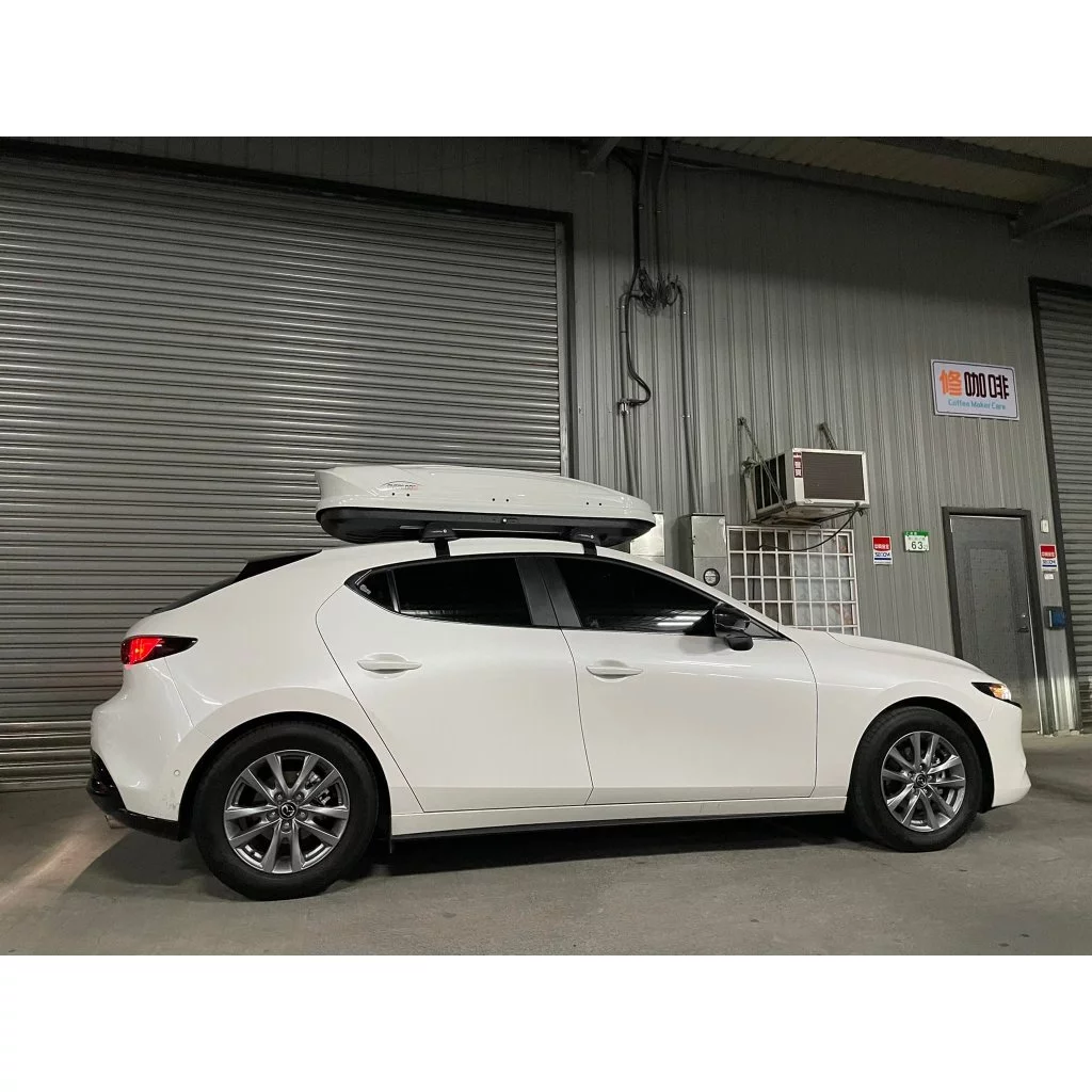 Overlook S2 雙系統/鑰匙式車頂箱 【綠色工場】450L 雙開快拆夾具 車頂箱 車頂置物箱 行李箱 車頂漢堡