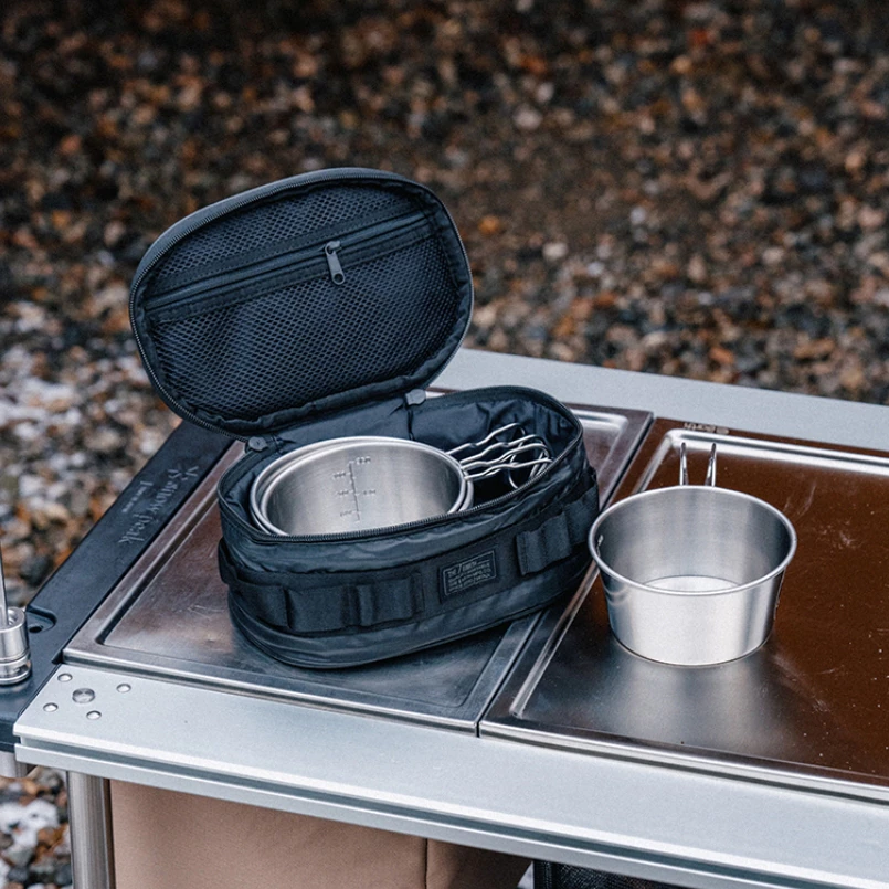 the earth MIPAN regen 餐具收納袋(S)【綠色工場】廚具置物袋 掛袋 掛物袋 裝備袋 吊掛 軍風露營