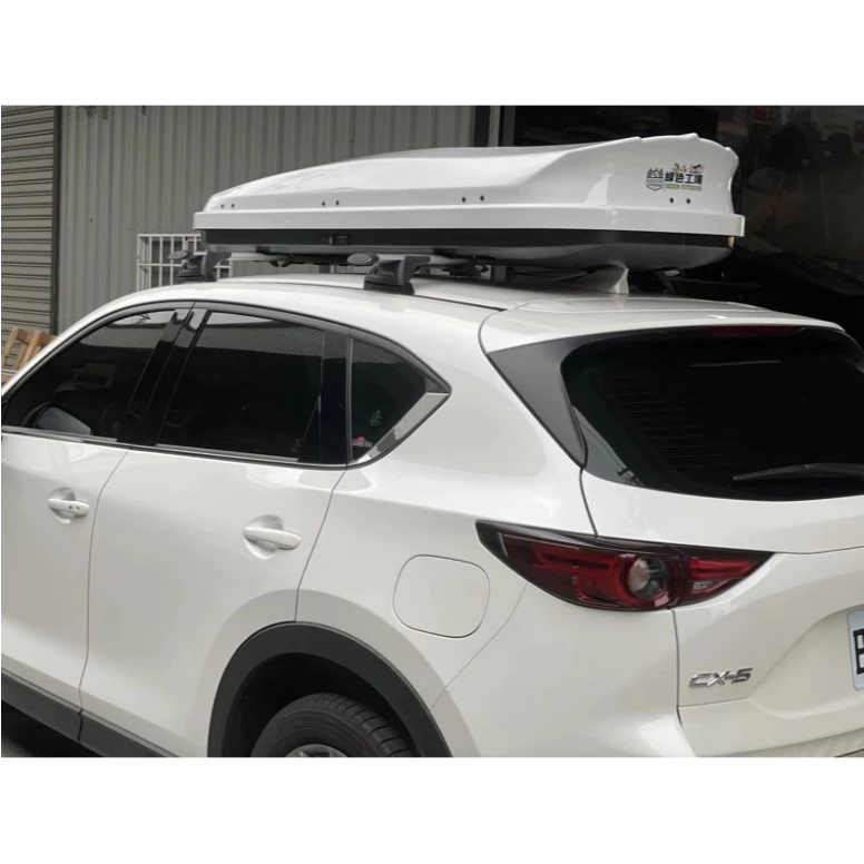 Overlook V3 雙系統/鑰匙車頂行李箱 【綠色工場】450L 雙開快拆夾具 車頂箱 車頂置物箱 行李箱 車頂漢堡