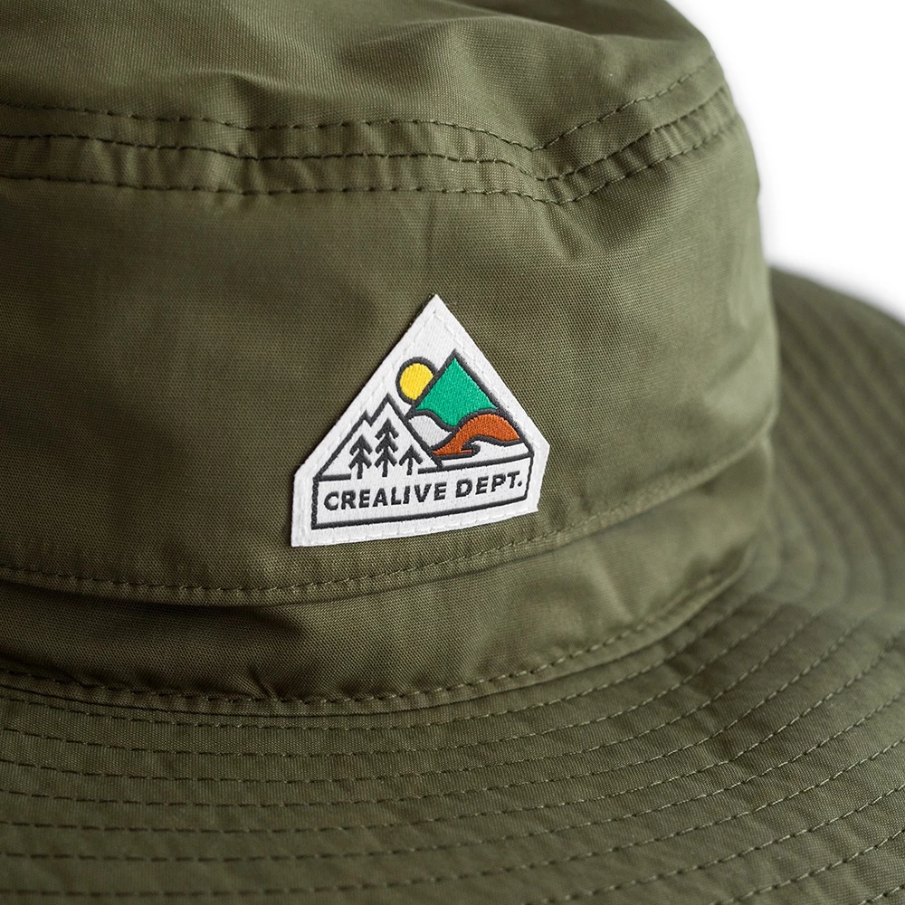 【綠色工場】Filter017 山峰標誌機能登山戰術帽 軍風軍綠 漁夫帽 透氣帽 登山帽 鐵氟龍莫利戰術帽 露營 遮陽帽