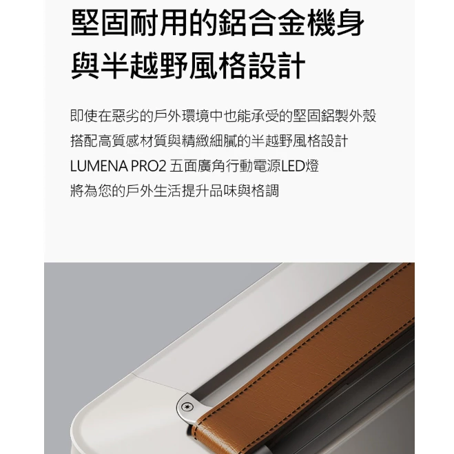 LUMENA PRO2 五面廣角行動電源LED燈【綠色工場】N9 照明燈 露營燈 小夜燈 LED燈 露營燈具 附收納盒