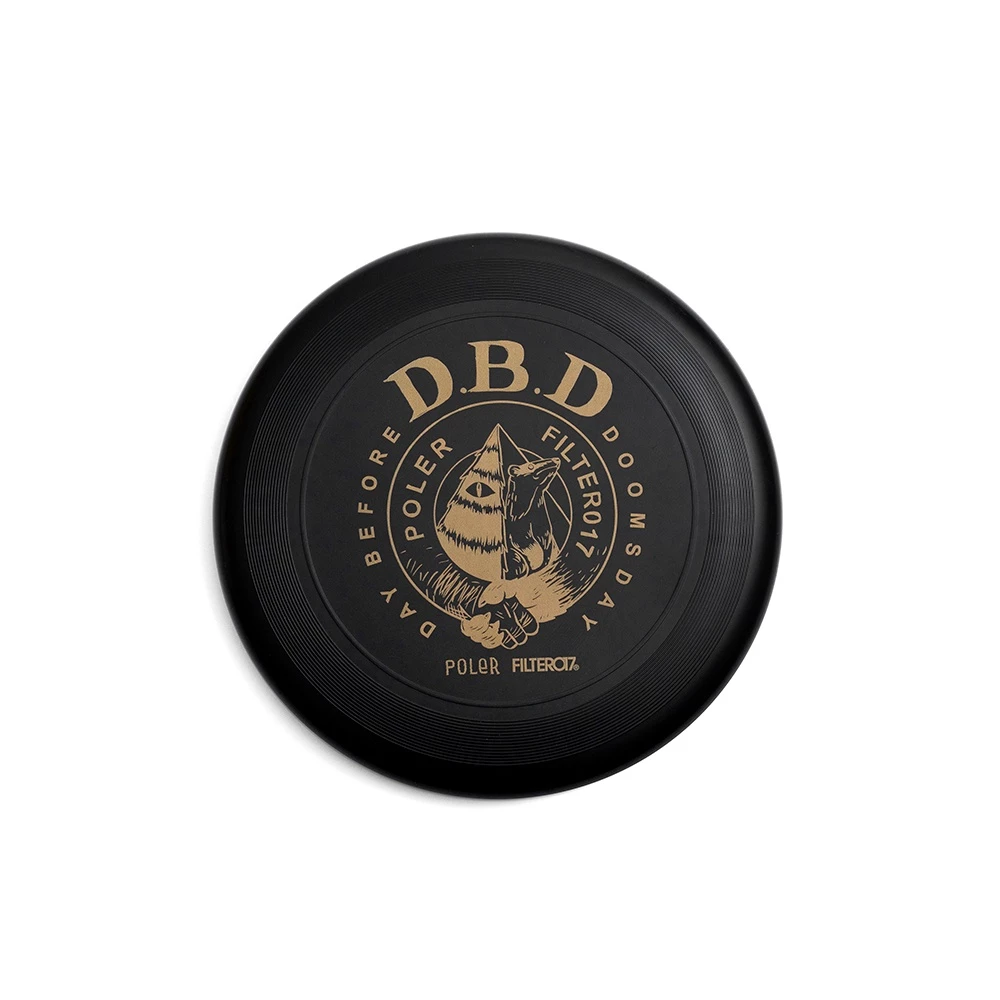 【綠色工場】Filter017® X POLeR® D.B.D Logo Frisbee 圖像運動飛盤