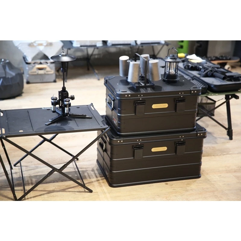 【綠色工場】新品上市 Yakima鋁鎂合金收納箱 硬盒收納箱 鋁箱 裝備箱 輕型鋁箱 露營收納