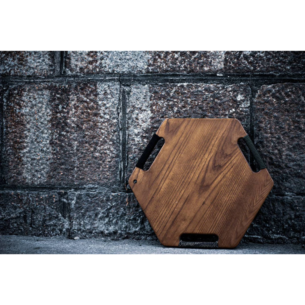 【綠色工場】<預購> Nextion 六角小桌「立春」 實木小桌 露營小桌 帳內小桌 北美梣木 台灣設計 台灣生產