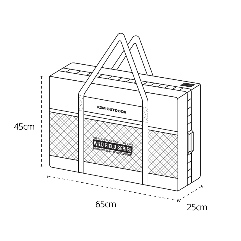 【綠色工場】KAZMI KZM 工業風裝備收納袋70L 裝備袋 行李袋 收納箱 行李袋 手提袋 露營收納
