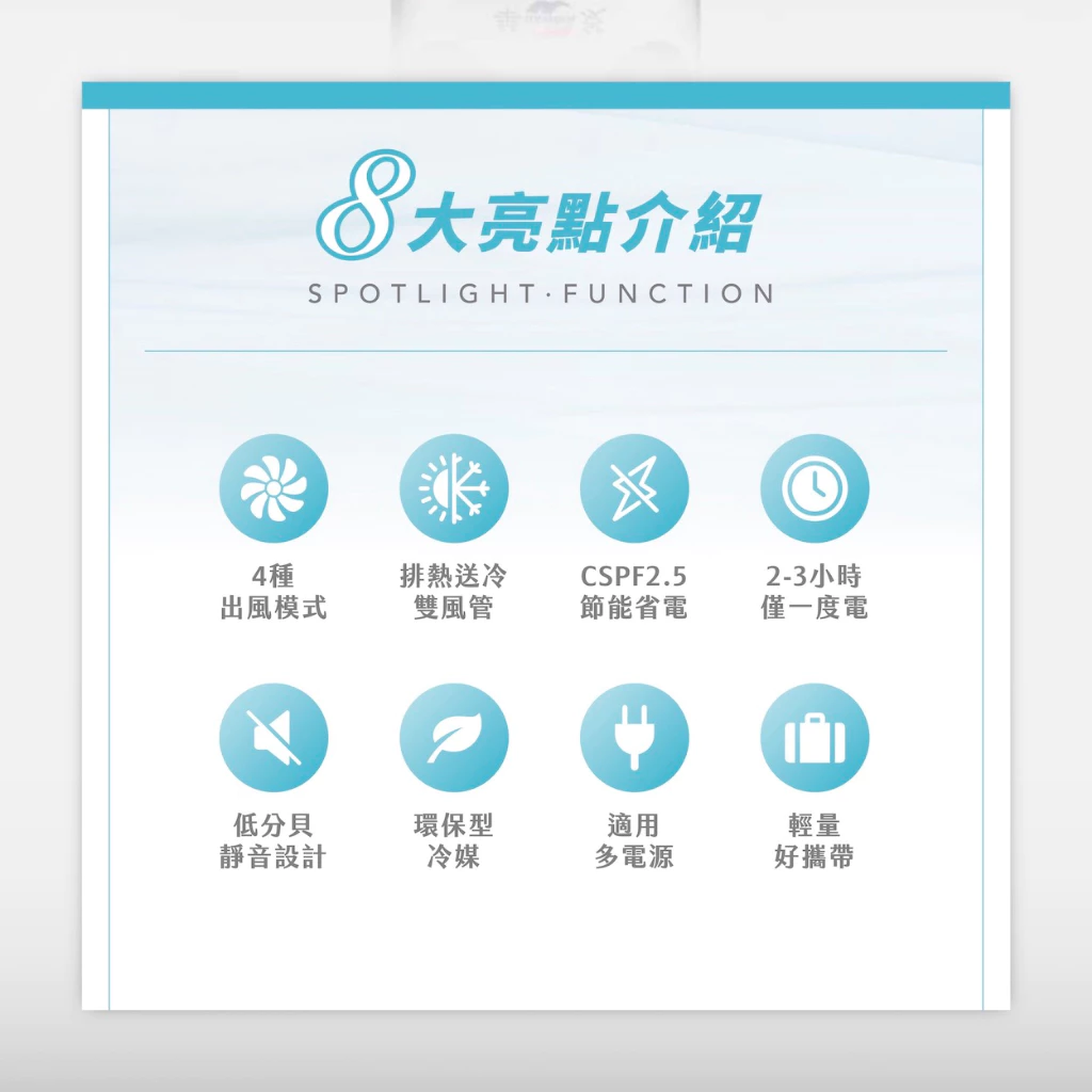 【綠色工場】華菱冷氣 Hawrin 移動式冷氣 手提式冷氣 行動冷氣 駐車冷氣 行動空調 移動冷氣 露營冷氣 空調 製冷