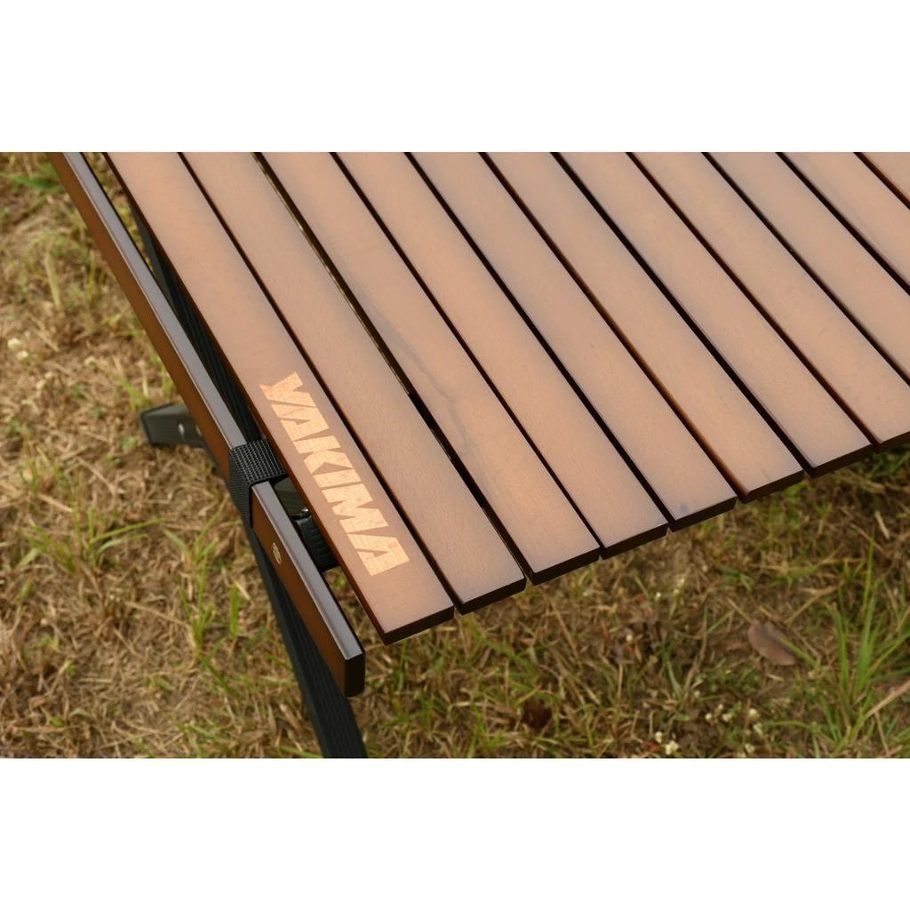 【綠色工場】YAKIMA 蛋捲櫸木桌 附提袋 原木色 原木桌/蛋捲桌/舉木蛋捲桌/露營桌/收納桌 綠合金桌腳