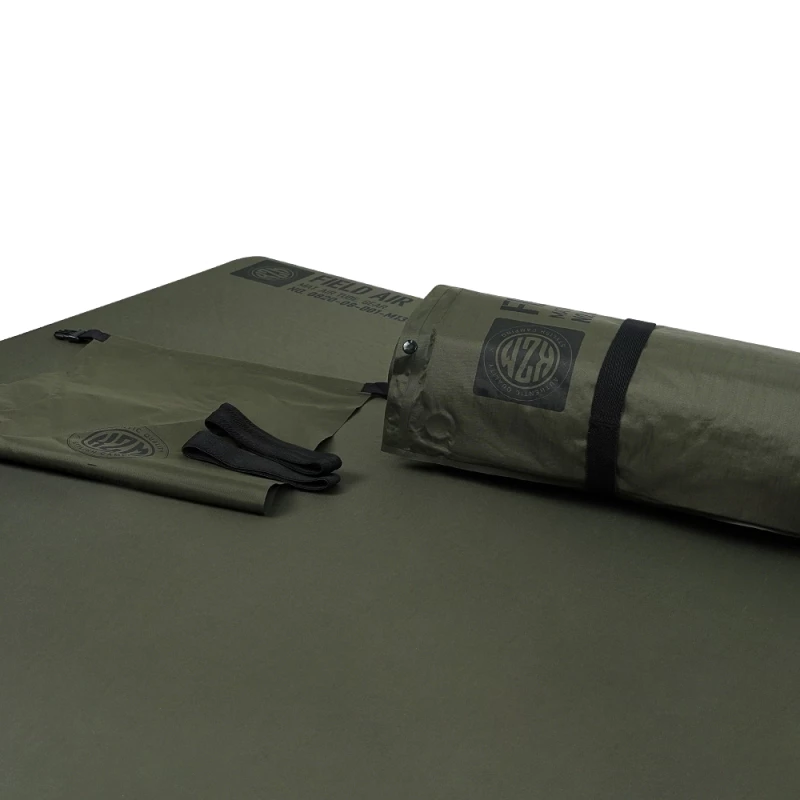 【綠色工場】KAZMI KZM 自動充氣雙人/單人床墊 軍綠 充氣床墊 氣墊床 露營睡床 TPU床 高密度回彈海綿