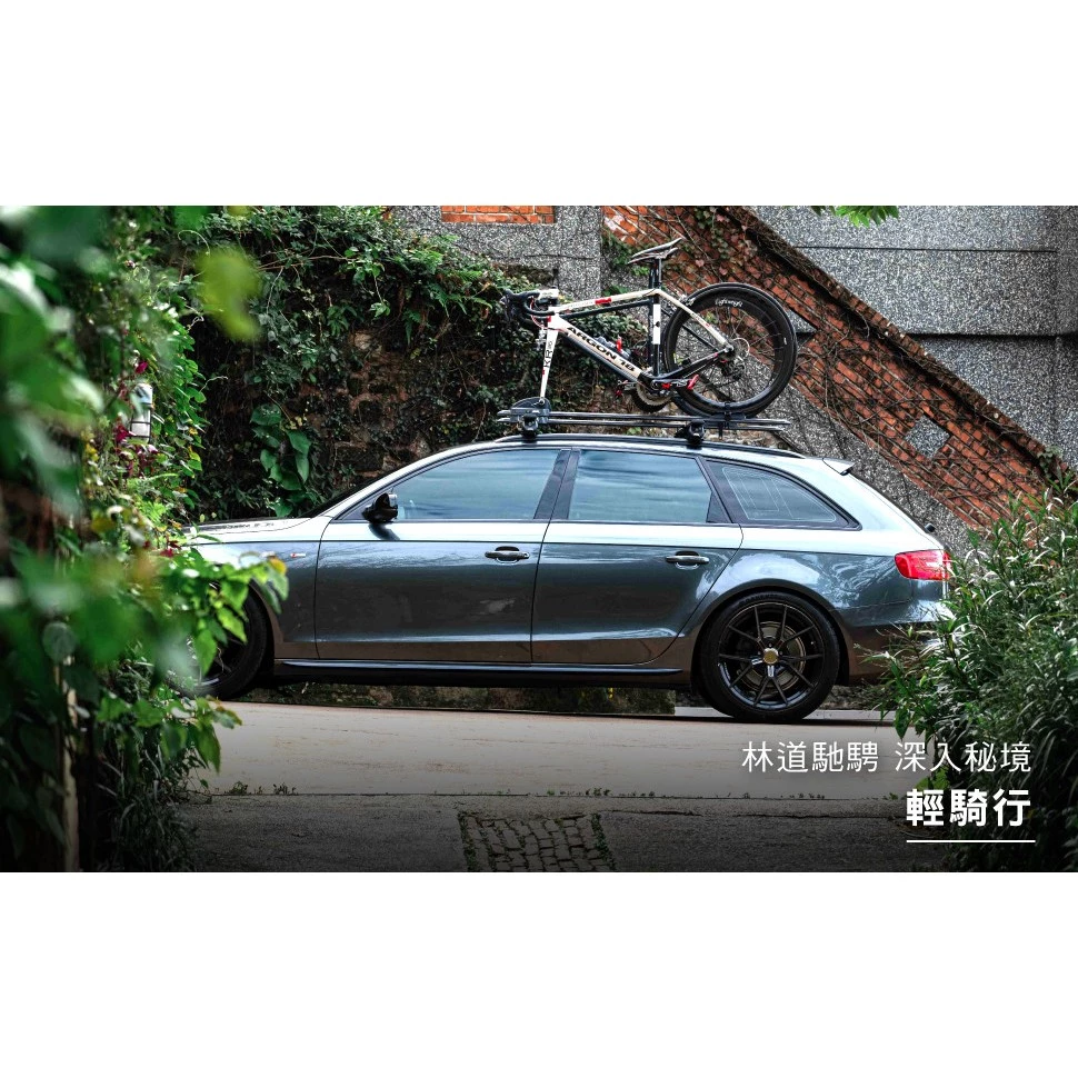 【綠色工場】3D 卡固 高剛度自行車頂架 前叉固定式 (快拆專用型) 腳踏車架 車頂式自行車架 攜車架