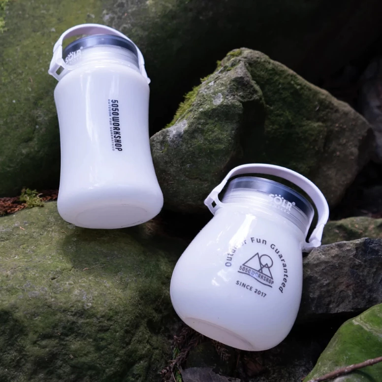 5050WORKSHOP 太陽能燈籠【綠色工場】小夜燈 手提燈 帳內燈 防水 太陽能充電 SOLR LANTERN