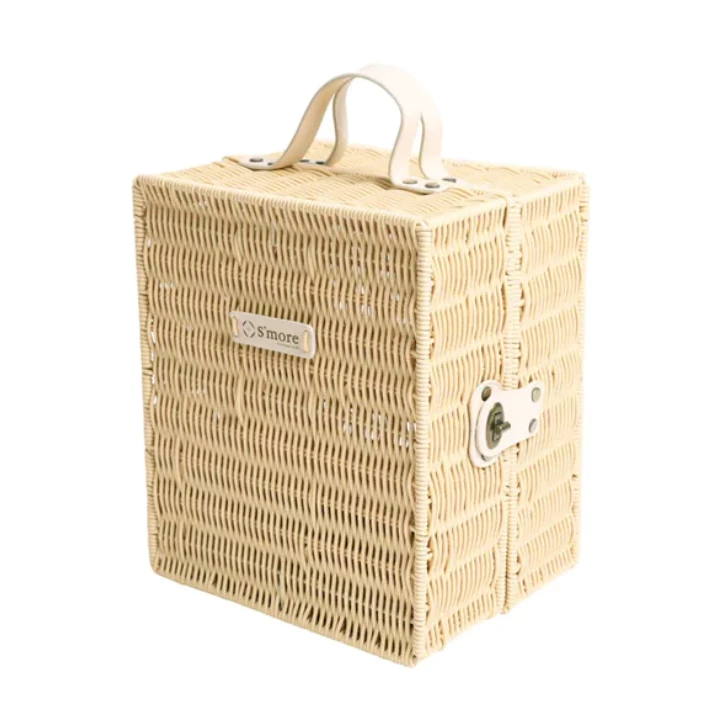 S'more 多功能調味料盒【綠色工場】Spicket 調味罐置物盒 收納盒 摺疊收納箱 日式風格箱 藤木收納盒