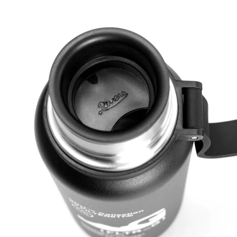 FILTER017 日本Rivers聯名真空金屬保溫瓶【綠色工場】500ml 保溫杯 水壺 隨身瓶 熱水壺 熱水瓶