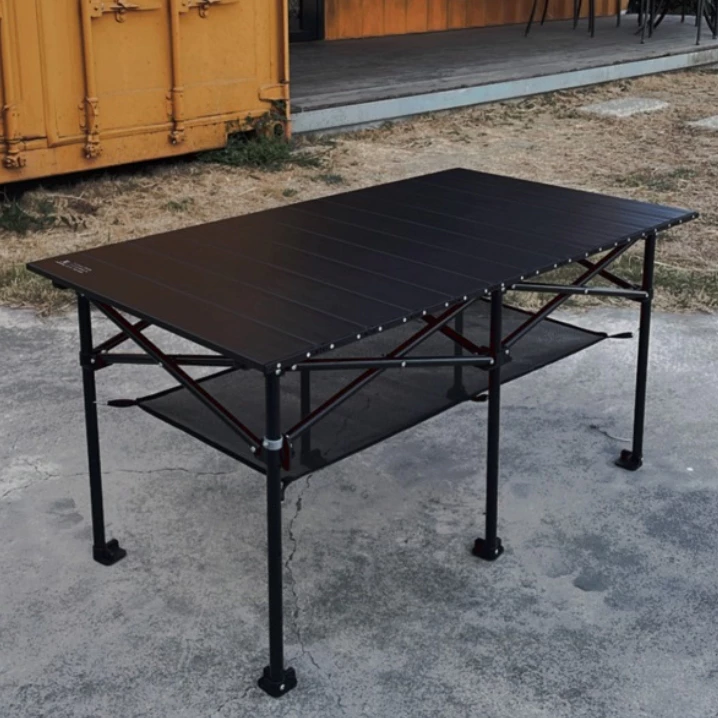 JG outdoor 鋁合金折疊收納桌 L型套組【綠色工場】鋁合金桌 蛋捲桌 露營桌 摺疊桌 收納桌 台灣製精品