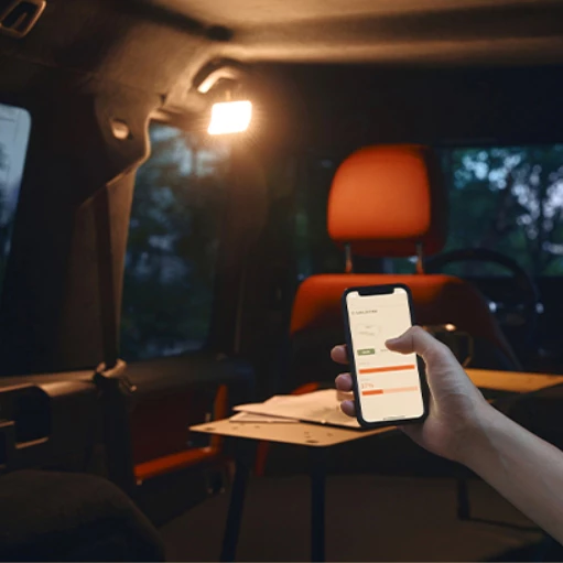 CARGO 工業風超輕量LED露營燈【綠色工場】照明燈 露營燈 LED燈 小夜燈 附收納盒 帳內燈 手持燈 防水燈