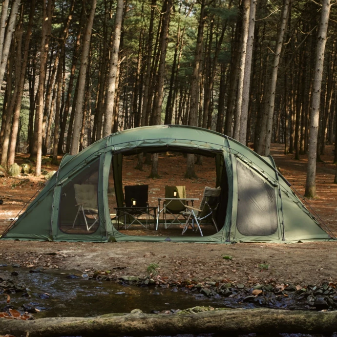 URBANSIDE｜STEGO｜ 劍龍圓頂帳【綠色工場】圓頂帳 圓頂庇護所 戰術龜背芋 一房一廳 別墅帳 風格露營