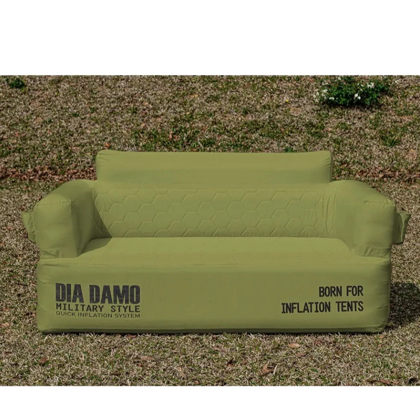 DIADAMO 迪達蒙 自動充氣沙發(雙人) 【綠色工場】內建幫浦 戶外沙發 露營沙發 充氣沙發 露營椅 露營雙人椅