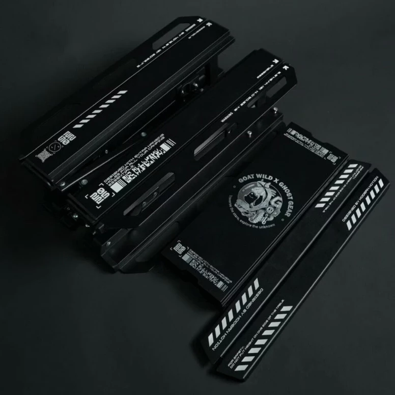 <早鳥限量優惠>GOAT 夜行3.5單元折疊戰術賽博風露營桌【綠色工場】IGT單元桌 黑化露營 戰術風格 廚房桌