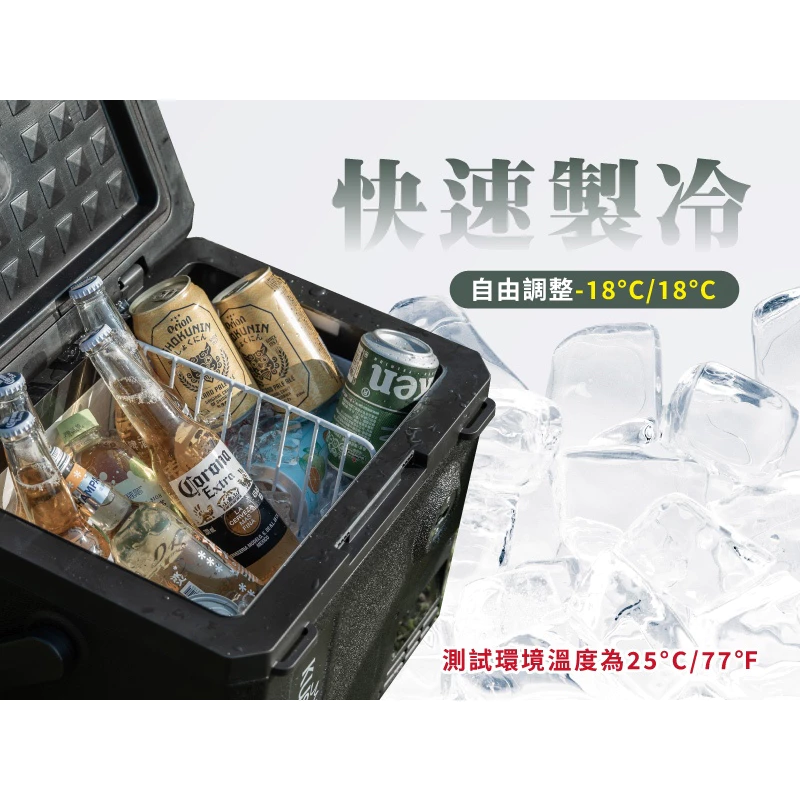 山水 KUSA 手提行動冰箱 20L【綠色工場】SL-M20 用冰箱 露營冰箱 移動冰箱 冷藏/冷凍