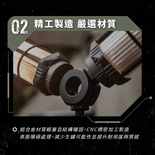 CAMPFIRE 通用燈柱組【綠色工場】桌燈柱 掛燈柱 桌上掛物 桌邊燈柱 燈架 營火部落