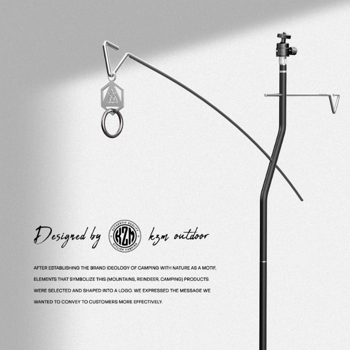 KZM ONE SERIES 燈架組【綠色工場】kazmi 桌燈柱 燈掛架 桌邊燈柱 掛燈柱 掛物柱 鋁合金材質