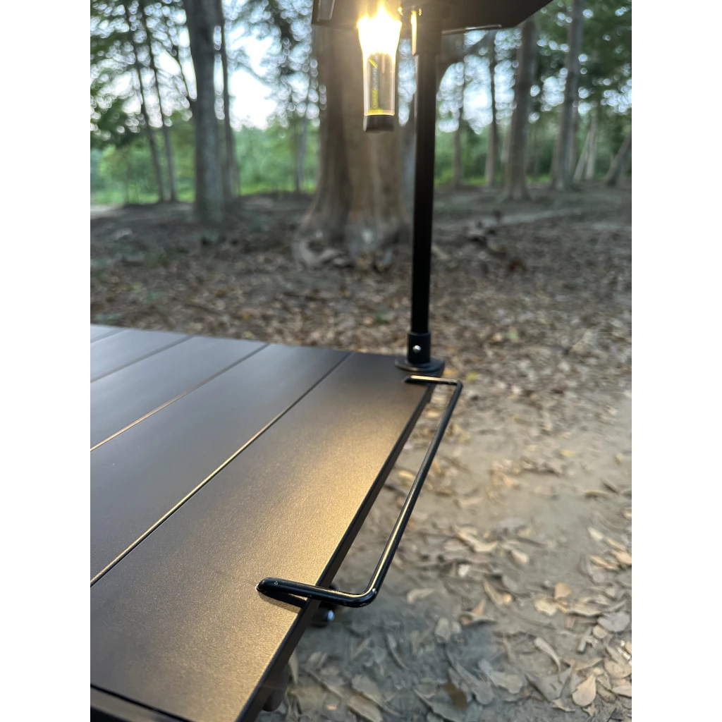 JG Mini Table 迷你桌【綠色工場】台灣製鋁合金蛋捲桌 鋁捲桌 露營桌 可拼接 附燈架、收納袋