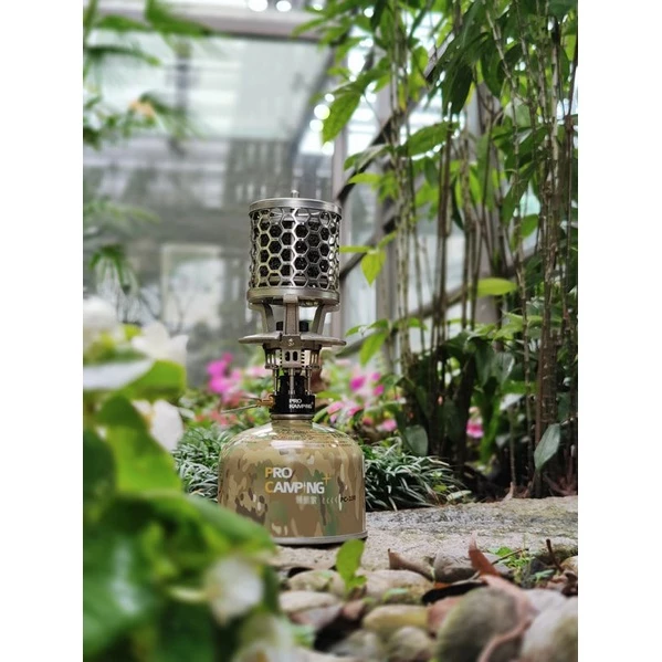 【綠色工場】燙金石 Pro Kamping 領航家 T-heater 瓦斯暖爐 桌上型瓦斯燈 燭台燈 氣氛燈 野營